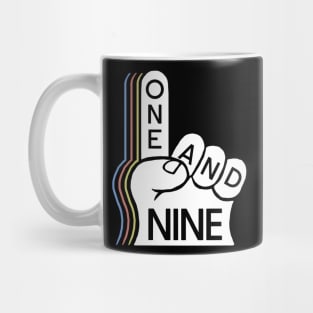 One And nine hand (19th) Mug